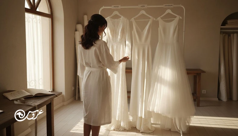 مقایسه اجاره، خرید و دوخت لباس عروس در مزون با تمرکز بر هزینه، زمان و ریسک انتخاب